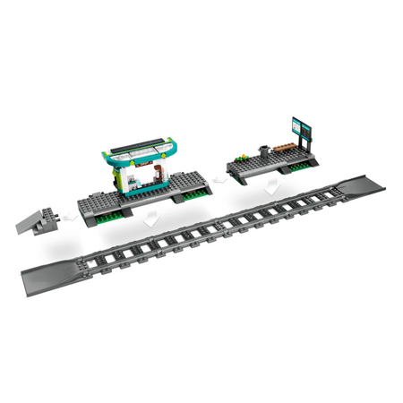 Statie si tramvai in centrul orasului City, 7+ ani, 60423, Lego 654997