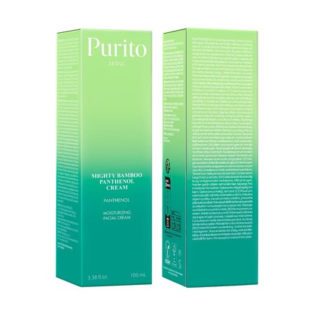 Crema de fata hidratanta cu Pantenol si extract de Bambus, 100 ml, Purito 737953