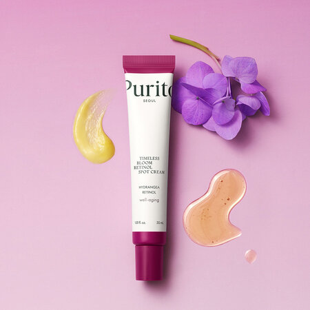 Crema de fata Anti-rid Timeless Bloom Retinol Spot, 30 ml, Purito 655061
