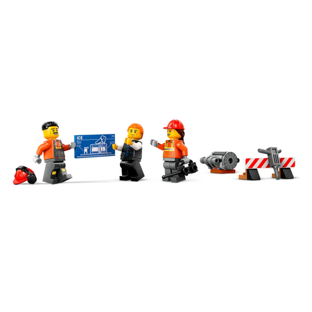 Excavator galben de constructii City, 8+ ani, 60420, Lego 655168