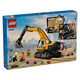 Excavator galben de constructii City, 8+ ani, 60420, Lego 655169