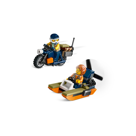 Elicopterul unui explorator al junglei la tabara de baza City, 8+ ani, 60437, Lego 655181
