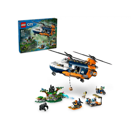 Elicopterul unui explorator al junglei la tabara de baza City, 8+ ani, 60437, Lego 655184