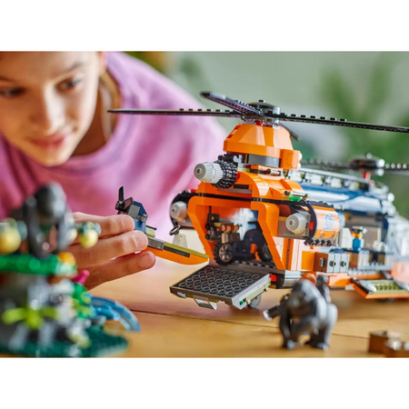 Elicopterul unui explorator al junglei la tabara de baza City, 8+ ani, 60437, Lego 655186