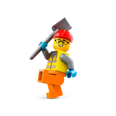 Cilindru compactor de santier City, 5+ ani, 60401, Lego 655201