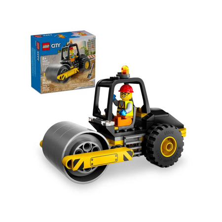 Cilindru compactor de santier City, 5+ ani, 60401, Lego 655205