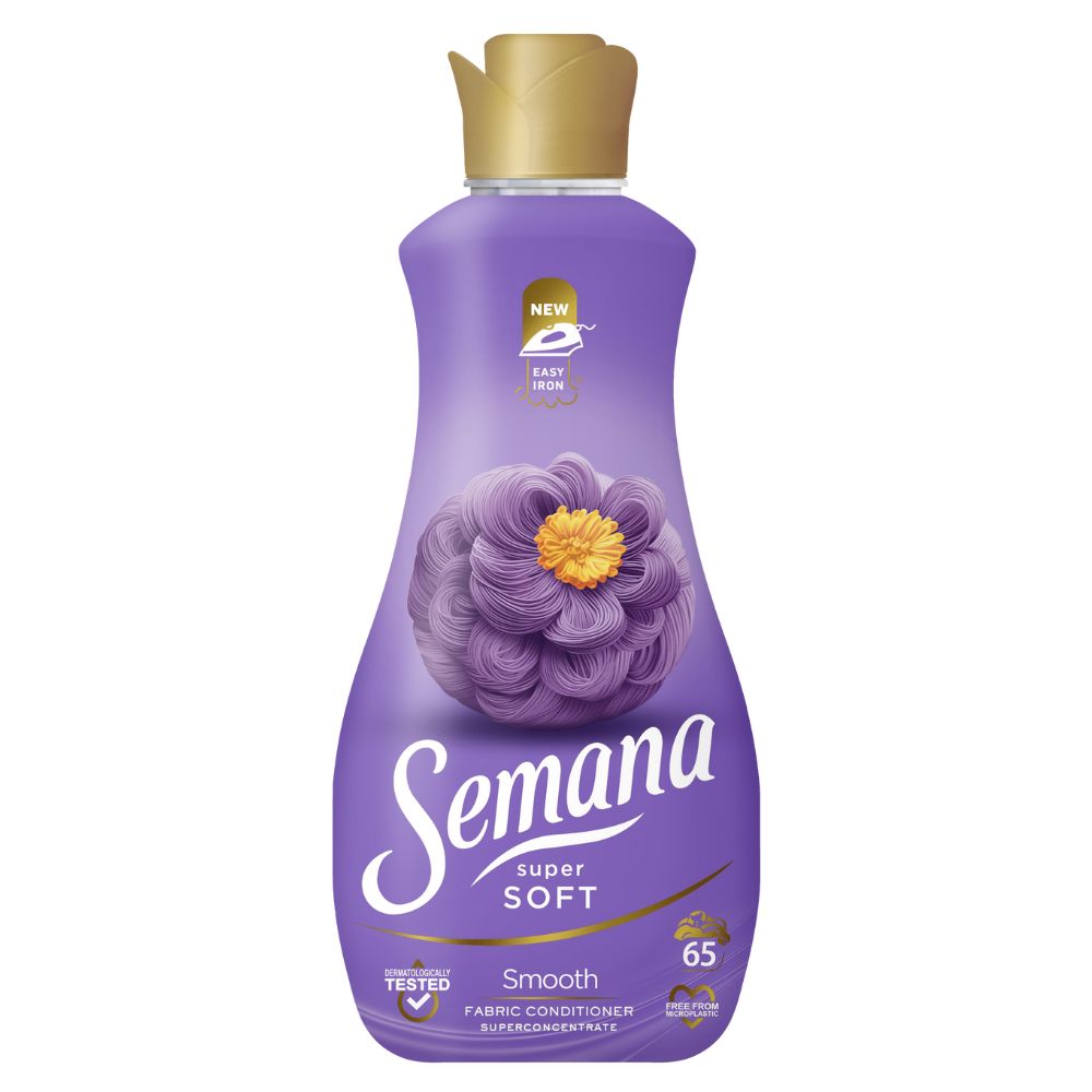 Balsam de rufe Super Soft Smooth, 65 spalari, 1.3 l, Semana