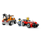 Camioneta de tractare si masina sport City, Lego 655231
