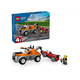 Camioneta de tractare si masina sport City, Lego 655225