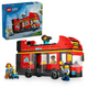 Autobuz turistic rosu cu etaj City, 7+ ani, 60407, Lego 655259
