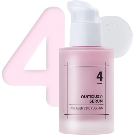 Serum de fata anti-imbatranire No.4 Collagen 73% Pudding, 50 ml, Numbuzin 655338
