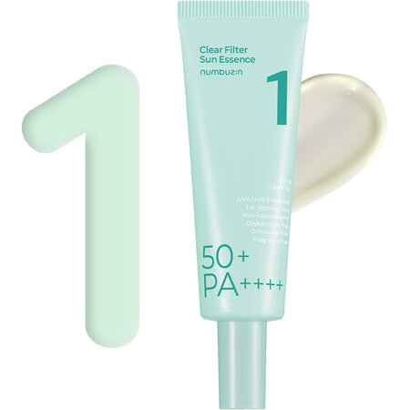 Crema de fata cu SPF 50+PA++++ No.1 Clear Filter Sun, 50 ml, Numbuzin 655367