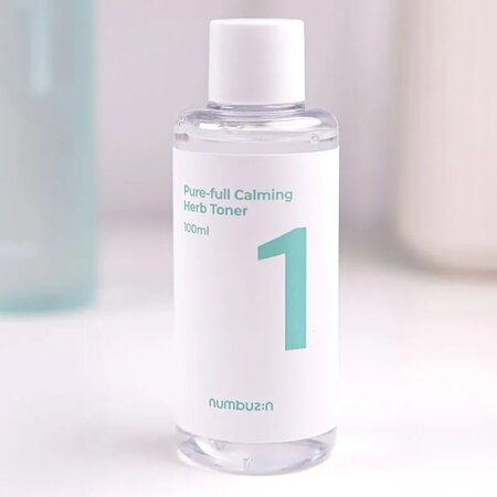 Toner de fata calmant No.1 Pure-Full Calming Herb, 100 ml, Numbuzin 655371