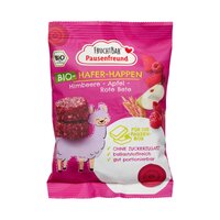 Gustare Bio din ovaz, zmeura, mar si sfecla rosie, 3 ani+, 80 g, Frucht Bar
