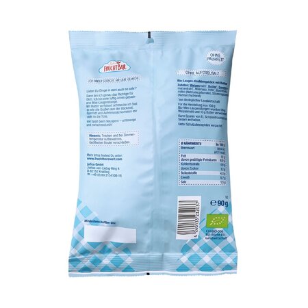 Mini sticksuri Bio cu unt, 3 ani+, 90 g, Frucht Bar 655409