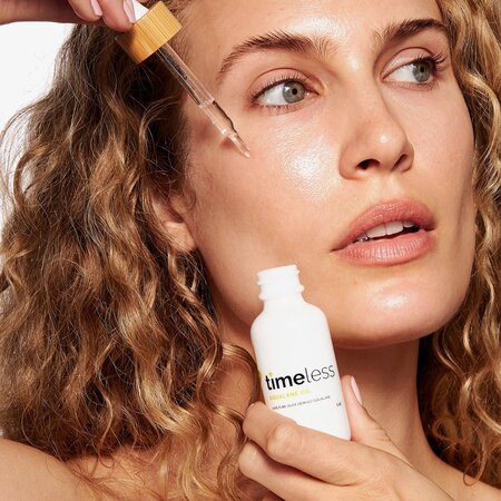 Ulei de fata hidratant si protector cu 100% Squalane, 30 ml, Timeless Skin Care 655567