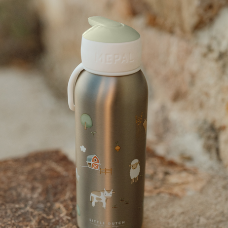 Sticla termos din otel inoxidabil, Little Farm, 350 ml, Little Dutch 655759