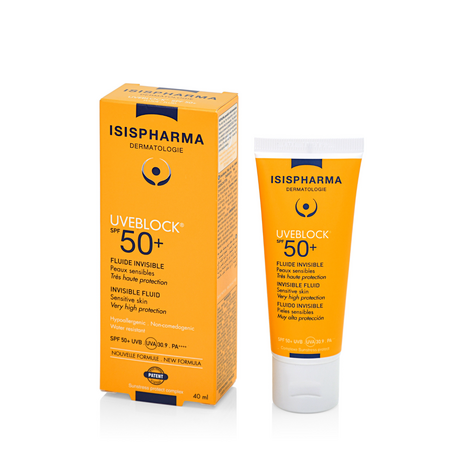 Fluid Protectie solara UVEBLOCK SPF 50+, 40 ml, IsisPharma 678448