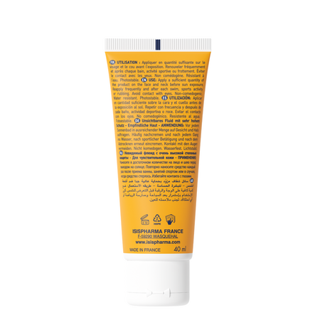 Fluid Protectie solara UVEBLOCK SPF 50+, 40 ml, IsisPharma 678449
