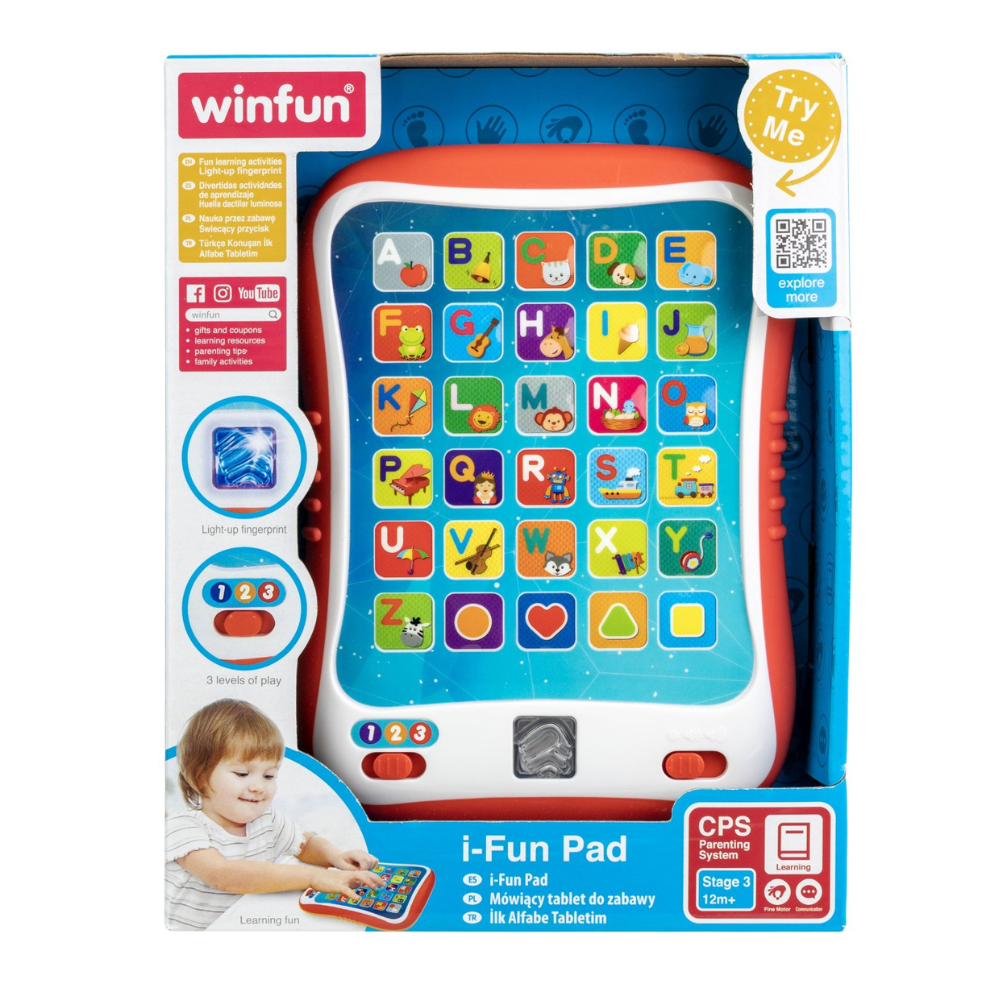 Tableta educativa interactiva, +12 luni, Winfun