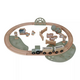 Trenulet cu sine din lemn si accesorii, +18 luni, Little Farm, Little Dutch 655815