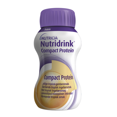 Nutridrink compact protein cu aroma de ghimbir tropical picant, 4 x 125 g, Nutricia 655868