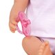Papusa bebelus cu hainute in 2 piese si bentita roz, +2 ani, Lullababy 655854