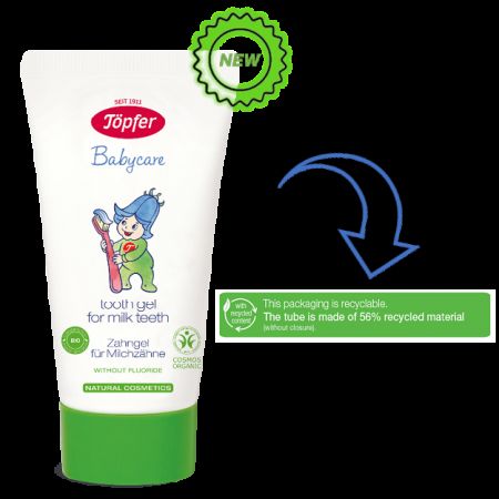 Gel de dinti pentru dintii de lapte Babycare, 50 ml, Topfer 566419