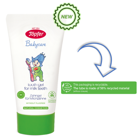Gel de dinti pentru dintii de lapte Babycare, 50 ml, Topfer 566419
