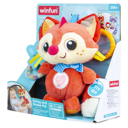 Vulpita cu sunete si lumini, 3 luni+, Winfun 655910