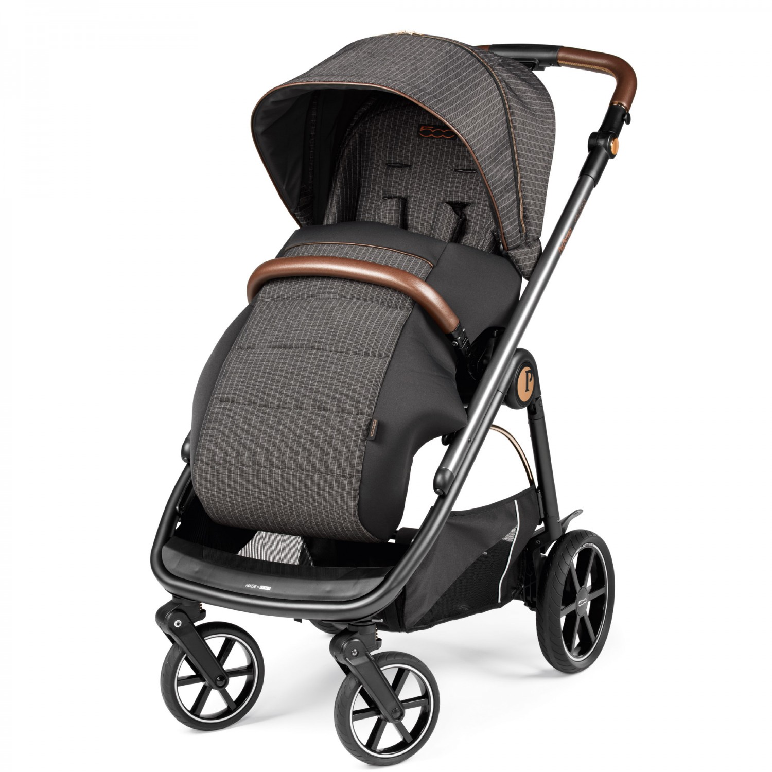 Carucior sport pentru copii Veloce 500, Negru / Gri, Peg Perego