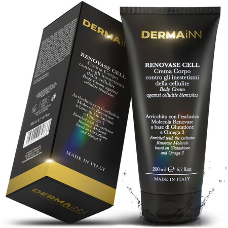 Crema pentru corp impotriva celulitei Renovase, 200 ml, DERMAiNN 656149