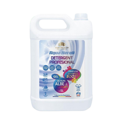 Detergent profesional rufe albe/colorate Aqua Neroli, 5 litri, Timeless Aroma Boost, Cashmere Aroma