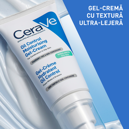 Gel-Crema cu efect hidratant Oil Control, 52 ml, CeraVe 656246
