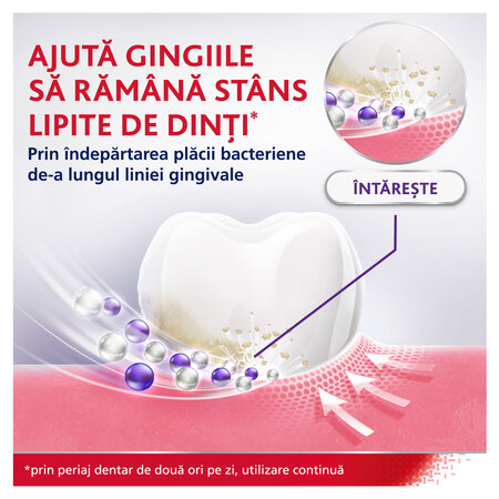 Pasta de dinti Gum Strengthen & Protect, Whitening, 75 ml, Parodontax 656310