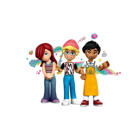 Cafenea din orasul Heartlake, 6+ ani, 42618, Lego Friends 656357