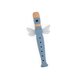 Jucarie din lemn Flaut, +18 luni, Blue, Label Label 656371