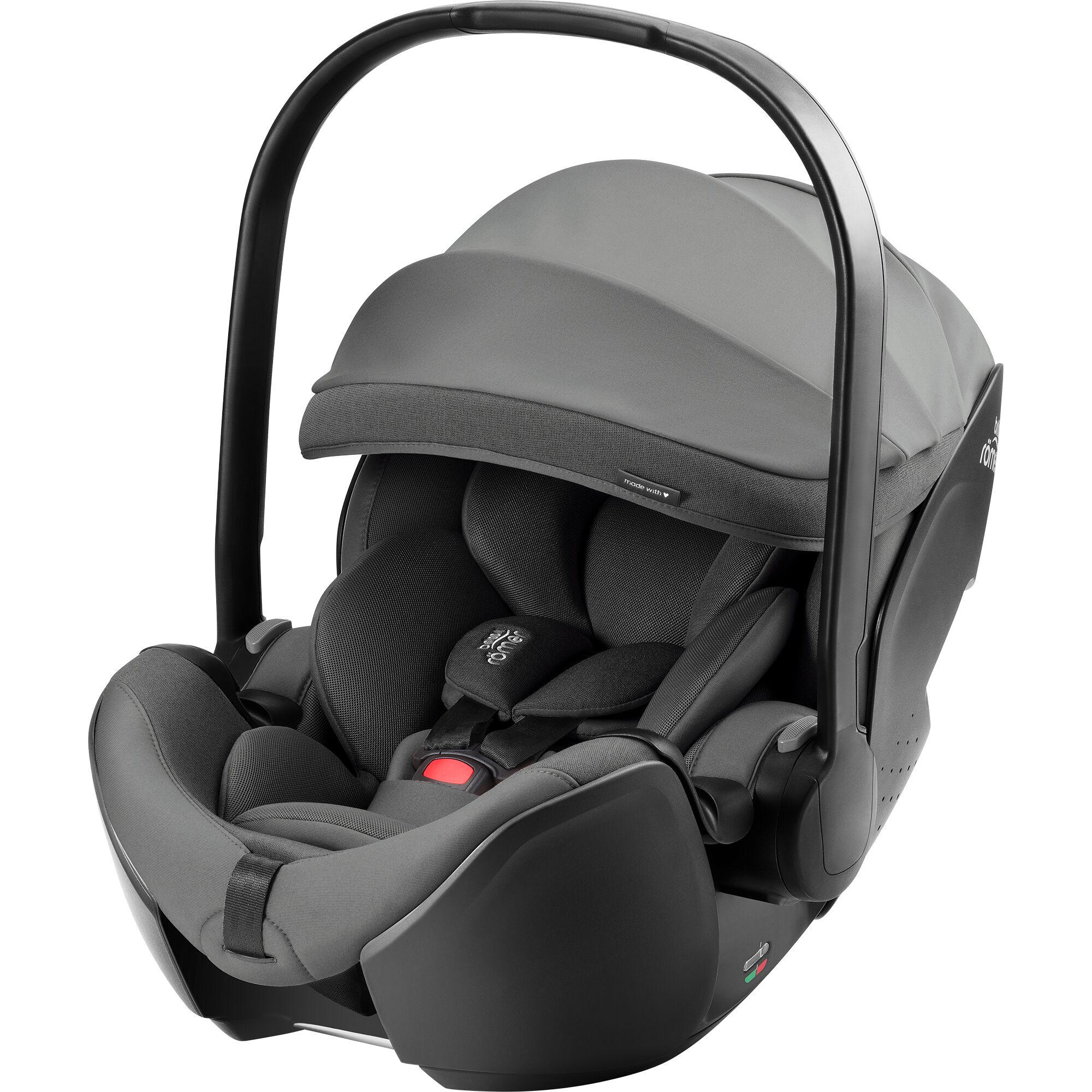 Scoica auto Baby Safe Pro reclinabila, 40 - 85 cm, Style Mineral Grey, Britax