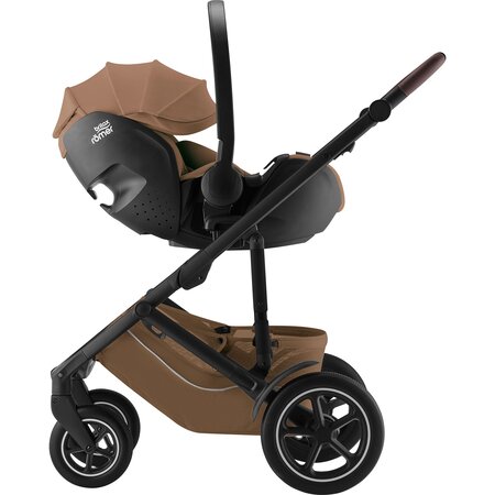Scoica auto Baby Safe Pro reclinabila, 40 - 85 cm, Lux Warm Caramel, Britax 656450