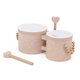 Jucarie din lemn Bongos, +18 luni, Pink, Label Label 656435