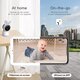 Camera de supraveghere Smart Wi-Fi cu monitor LCD 2K UHD Alnany, Arenti 656524