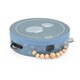 Jucarie din lemn Tamburina, +12 luni, Blue, Label Label 656613