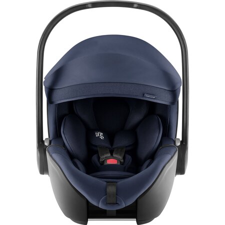 Scoica auto Baby Safe Pro cu Baza Isofix Vario 5Z inclusa, 40 - 85 cm, Night Blue, Britax 670511