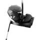 Scoica auto Baby Safe Pro cu Baza Isofix Vario 5Z inclusa, 40 - 85 cm, Mineral Grey, Britax 669559
