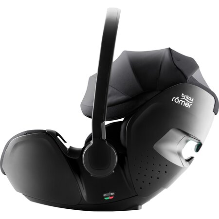 Scoica auto Baby Safe Pro cu Baza Isofix Vario 5Z inclusa, 40 - 85 cm, Carbon Black, Britax 670522
