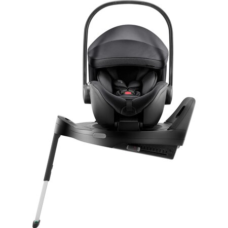 Scoica auto Baby Safe Pro cu Baza Isofix Vario 5Z inclusa, 40 - 85 cm, Carbon Black, Britax