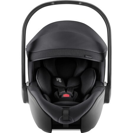 Scoica auto Baby Safe Pro cu Baza Isofix Vario 5Z inclusa, 40 - 85 cm, Carbon Black, Britax 670519