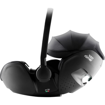 Scoica auto Baby Safe Pro cu Baza Isofix Vario 5Z inclusa, 40 - 85 cm, Carbon Black, Britax 670521
