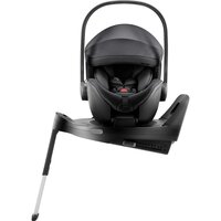 Scoica auto Baby Safe Pro cu Baza Isofix Vario 5Z inclusa, 40 - 85 cm, Carbon Black, Britax