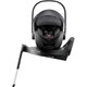 Scoica auto Baby Safe Pro cu Baza Isofix Vario 5Z inclusa, 40 - 85 cm, Carbon Black, Britax 670518